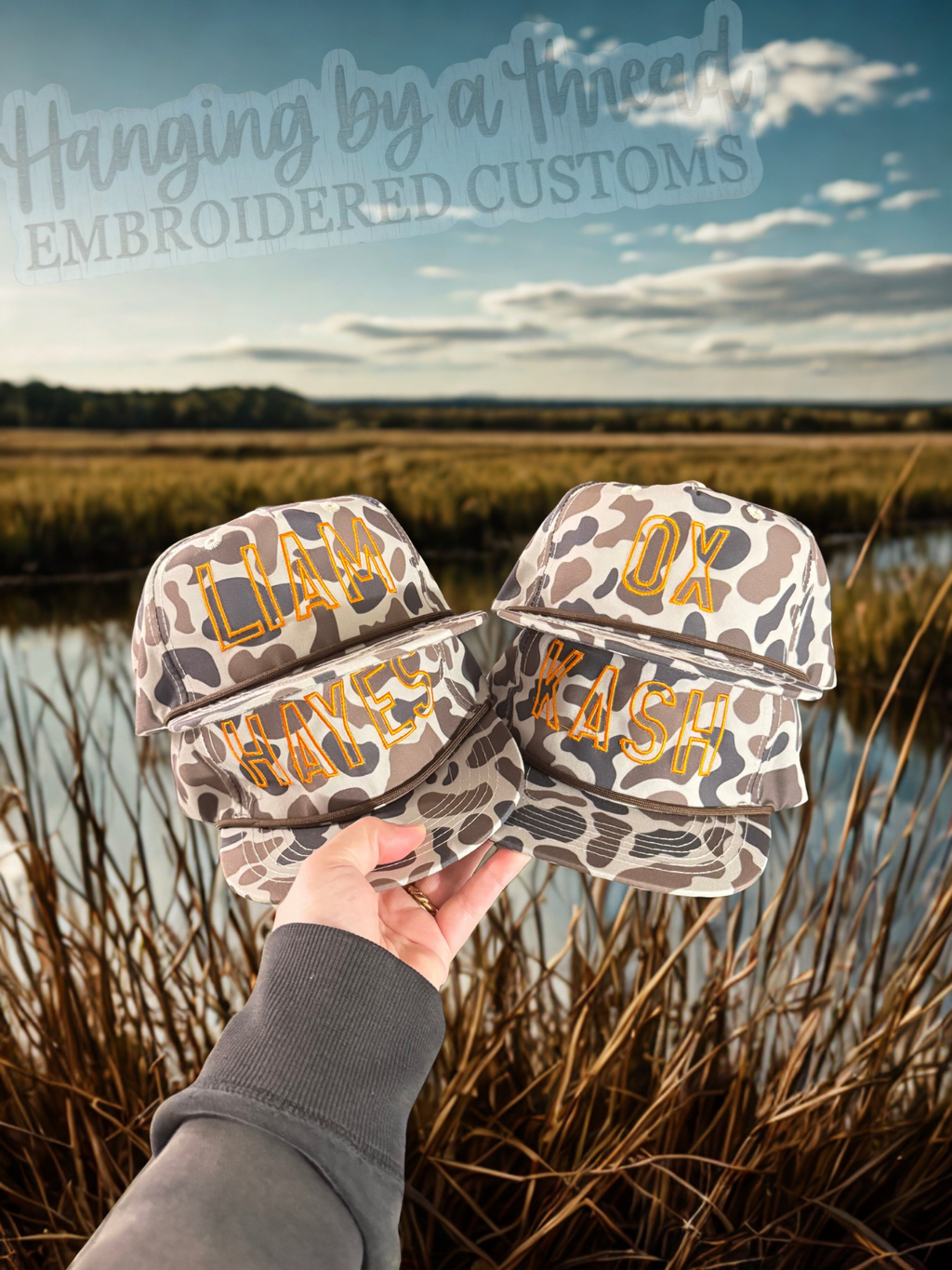 Custom Camo Hat